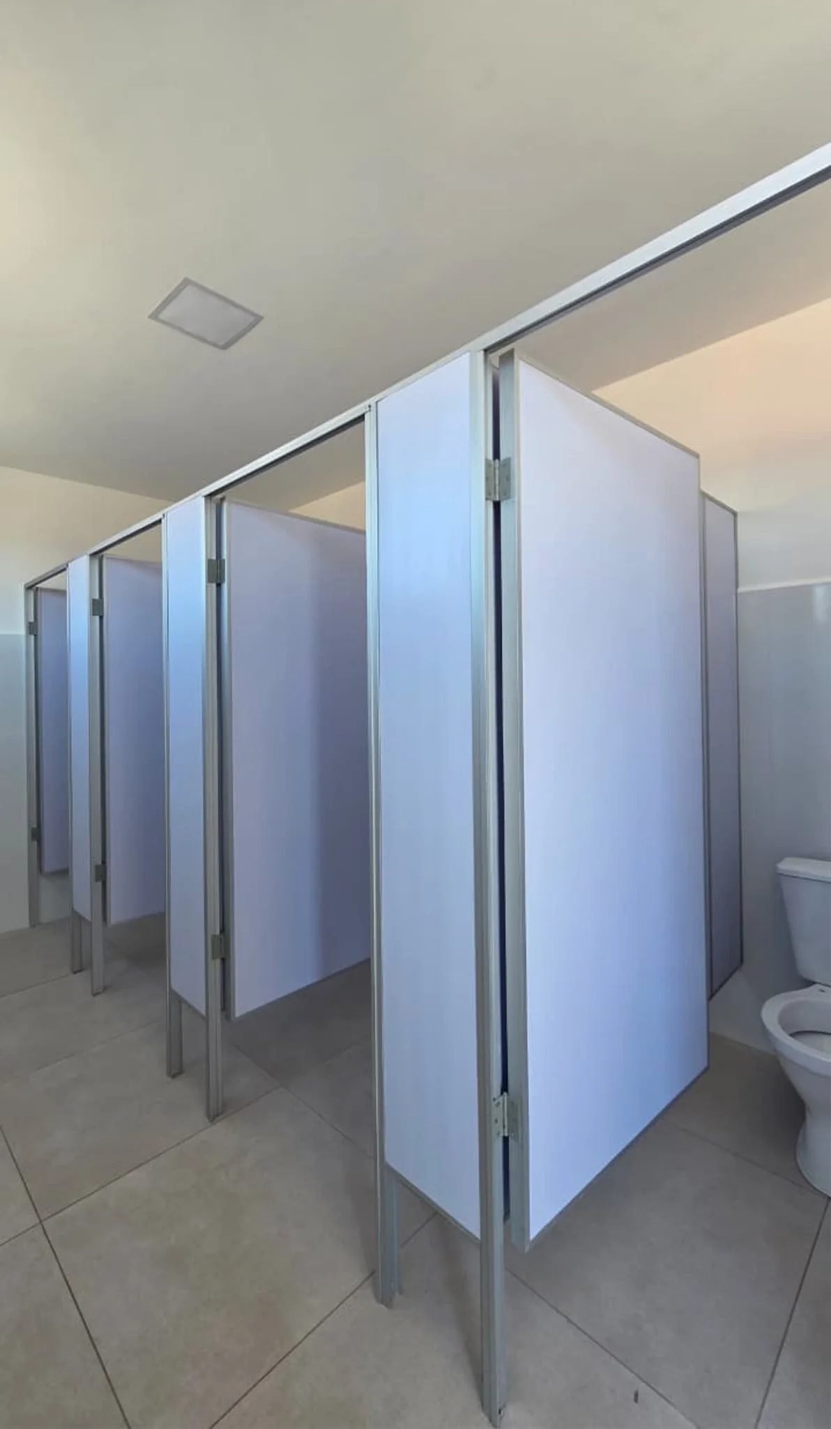 Cabines sanitárias individuais