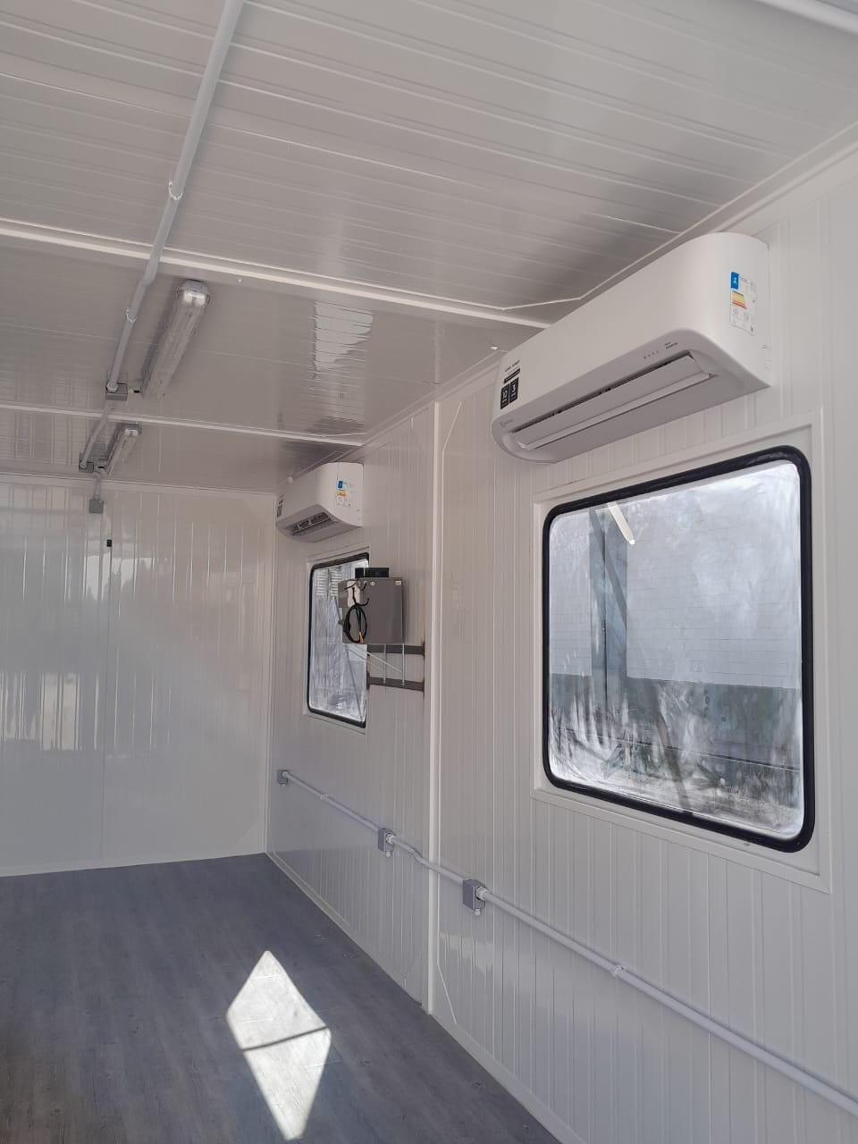 Interior climatizado com esquadrias amplas